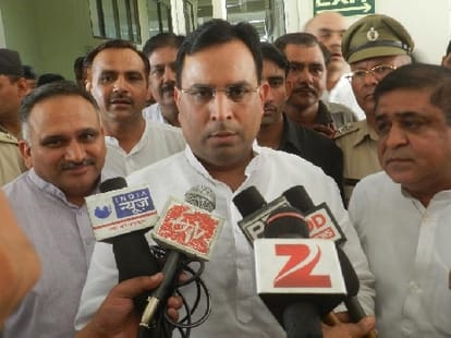 finance minister captain abhimanyu criticized jat protest and voilence